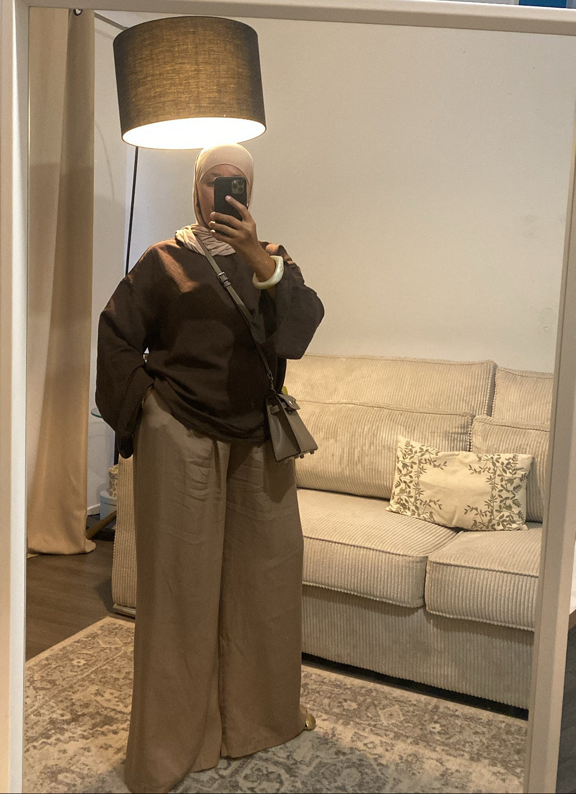 Basic blouse Chocolat