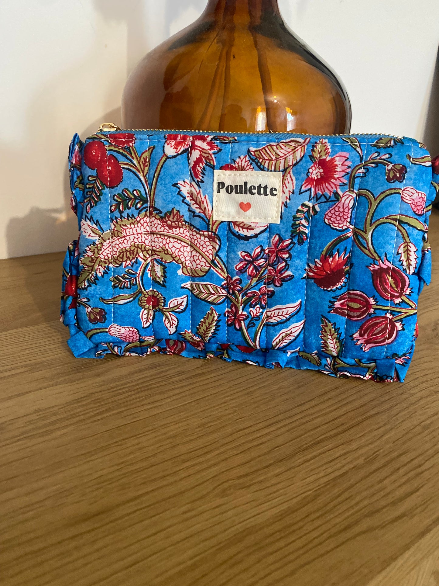 Pochette bleue