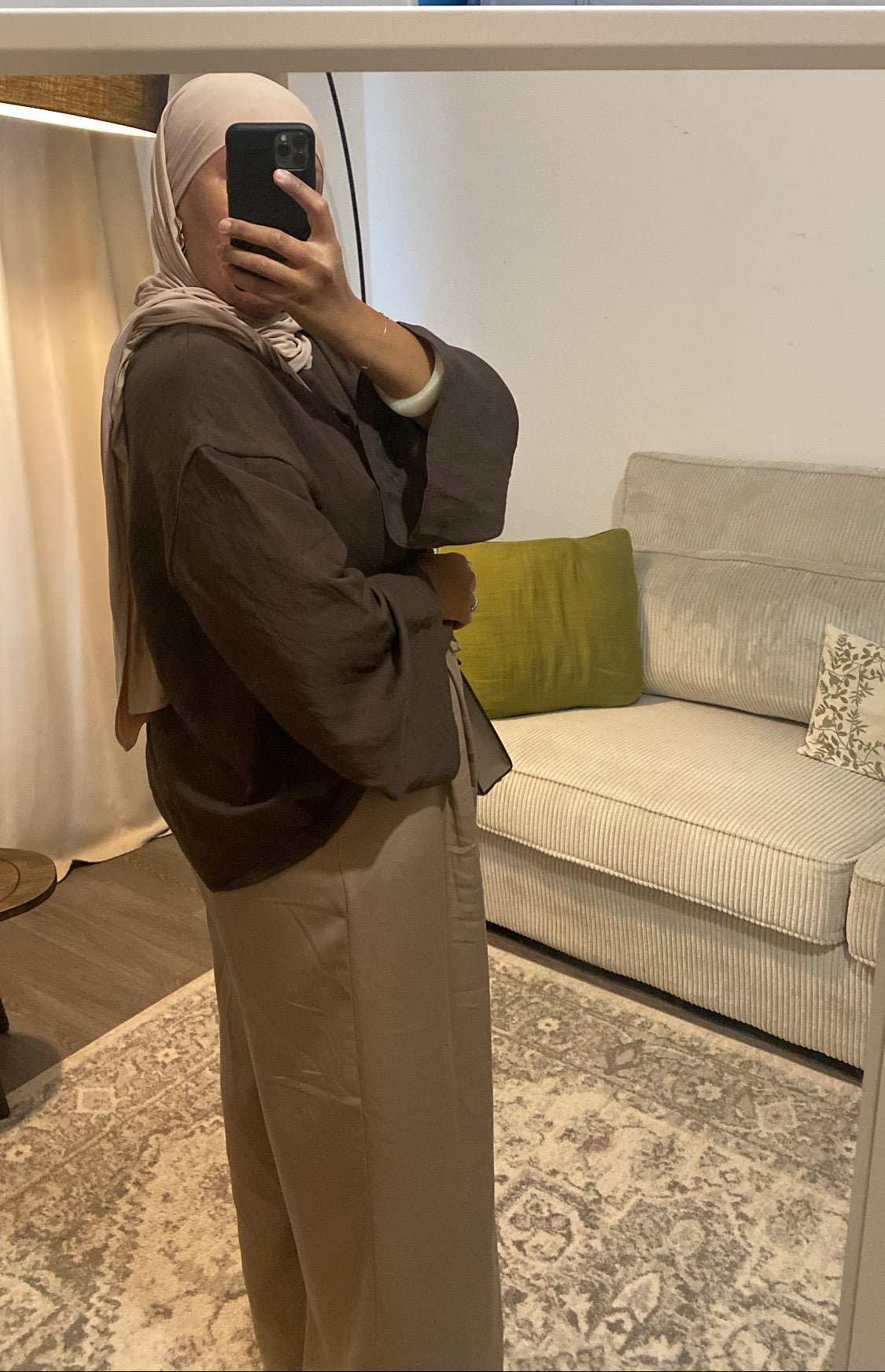 Basic blouse Chocolat