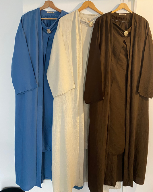 Ensemble 2 pièces chocolat