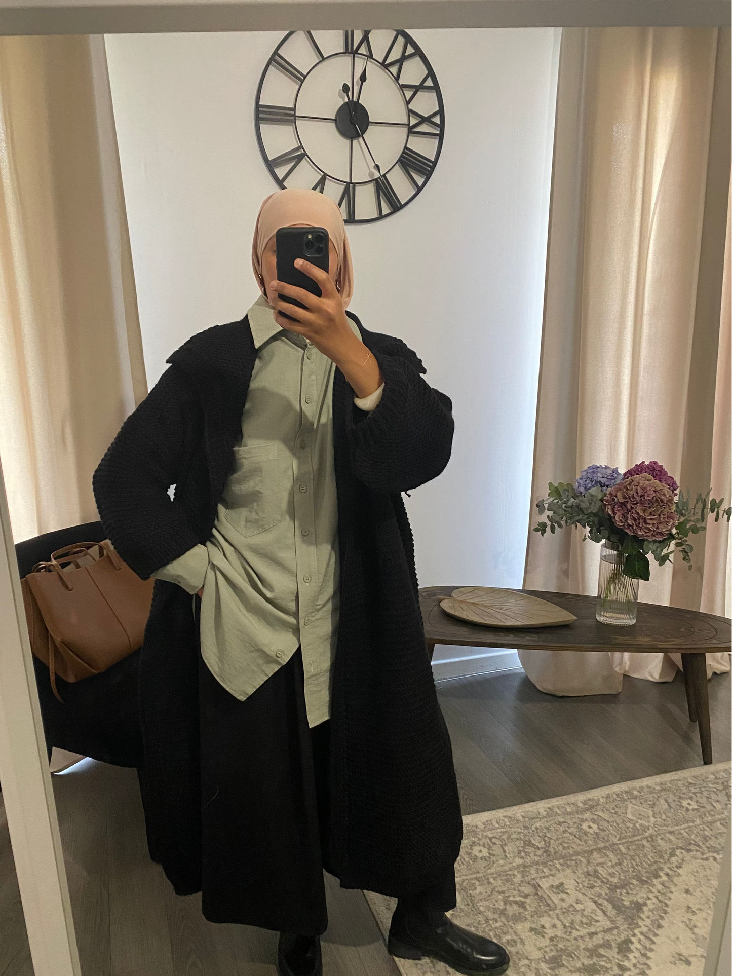 Chemise  Oversise Lola vert d'eau