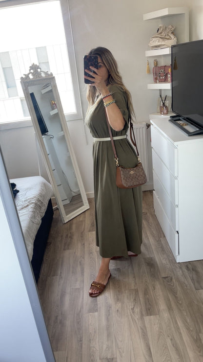 Robe Emna Kaki